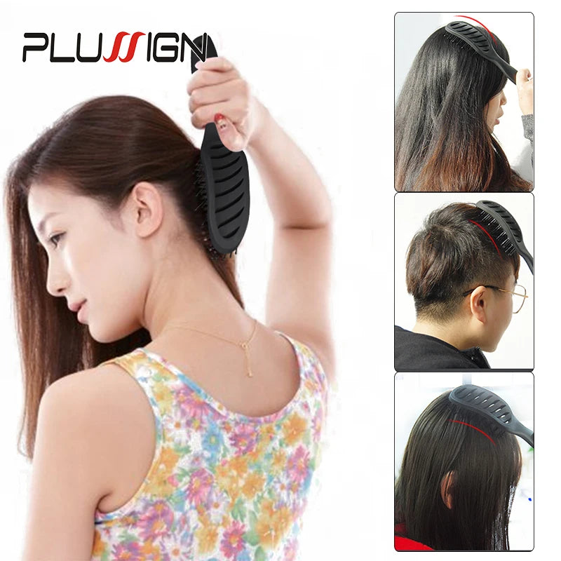 Detangling Thick Hair Massage Blow Drying Brush For Men And Women Comfortable Scalp Brush Magic Hair Comb Sold By Plussign