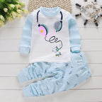 2024 Spring Autumn New Baby Clothing Set Cartoon Cotton Baby Boys
