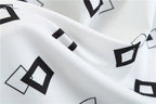 Robe rétro femme à pois – Col V et jupe évasée
