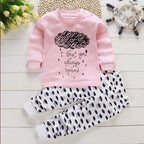 2024 Spring Autumn New Baby Clothing Set Cartoon Cotton Baby Boys
