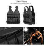 Gilet Lesté Réglable – Entraînement Boxe Fitness Charge Jusqu’à 50 kg