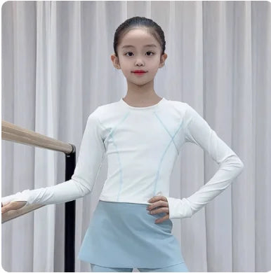 Ready to Ship Printing Girl tank Top Leggings Kids Yoga Active Wear Set