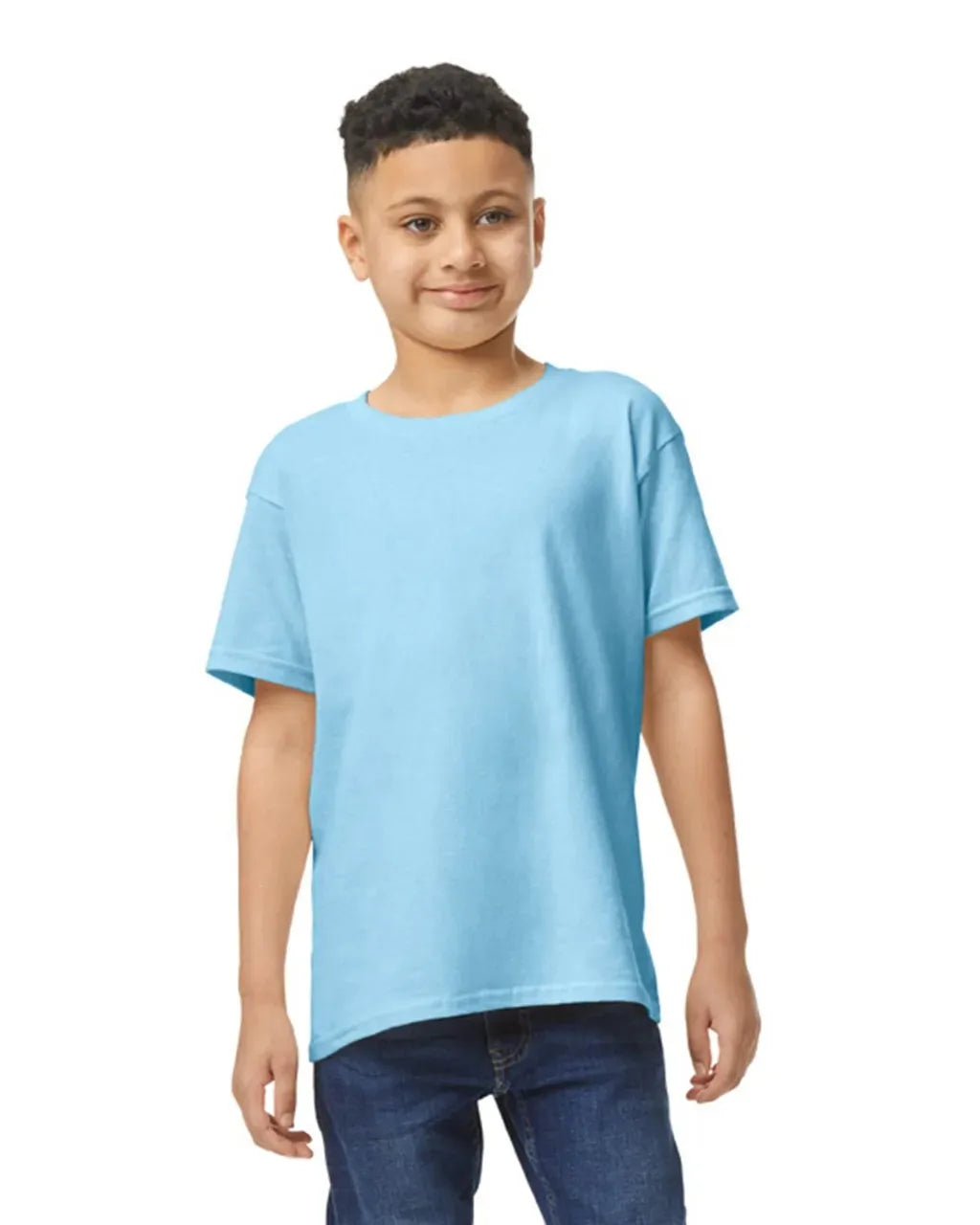 USA Warehouse Custom logo Printing Printed Youth Child Plain White Children 100% Cotton Tee t Shirts T-shirt for Kids Boys Girl
