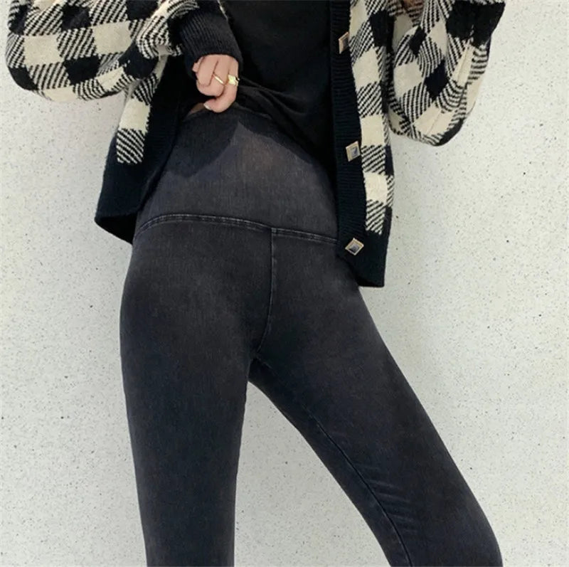 Women  Jegging Jeans High Waisted Fashion  Denim Pants Good Stretchy Streetwear Running Sports Casual Body Shaping Pants Legging
