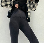 Jegging femme taille haute – Modèle extensible