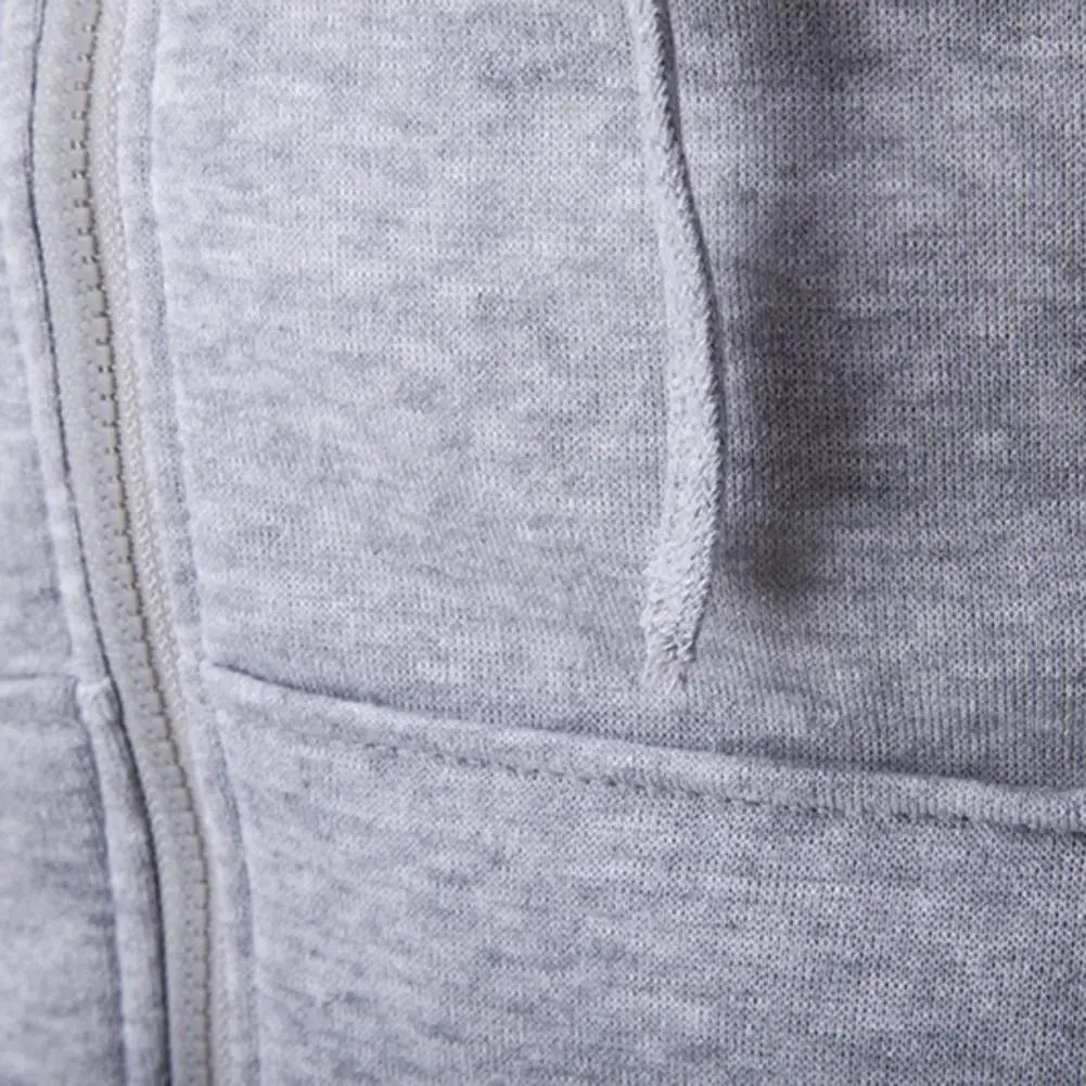 Sweat à Capuche Zippé Slim Homme