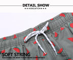 ESCATCH Fast Dry Men's Board Shorts Vertical Stripe New Arrival 2026