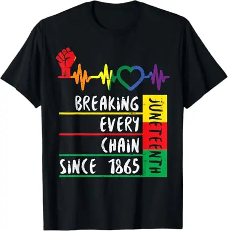 Free Shipping Juneteenth June 1865 Black History African American Freedom Free-ish T-Shirt