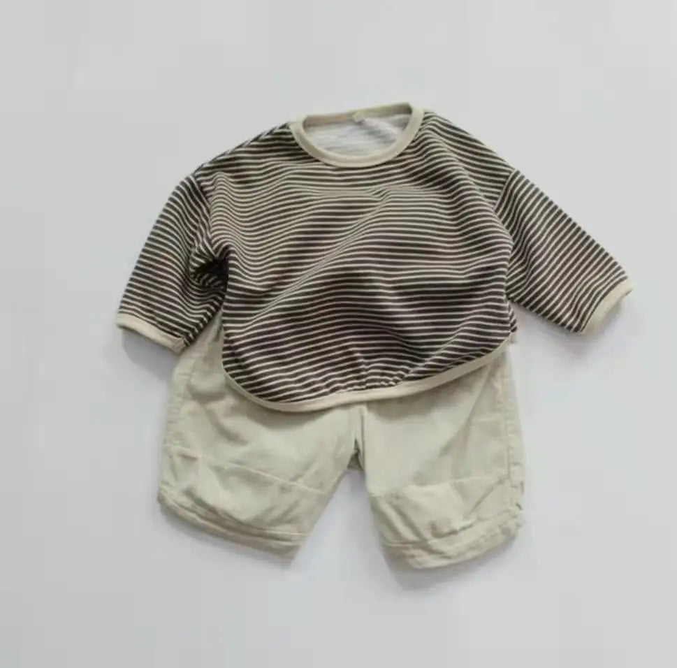 Kids Boy Sweatshirt For Toddler Girls Top Clothes Spring Cotton Long Sleeve T-Shirt Children Clothes Autumn 1-6Y Boys Clothes