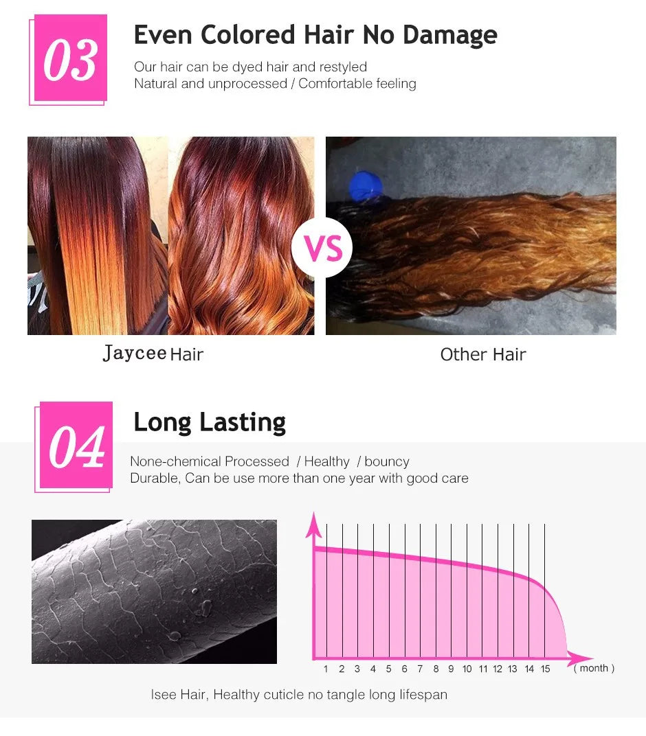 12A Malaysian Straight Bundles With Closure 3 Bundles With Closure Unprocessed Virgin Short Bob Tissage Bouclé Cheveux Humain