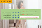 Evening Dresses XUCTHHC Elegant V-Neck Ruffles Chiffon Formal Evening