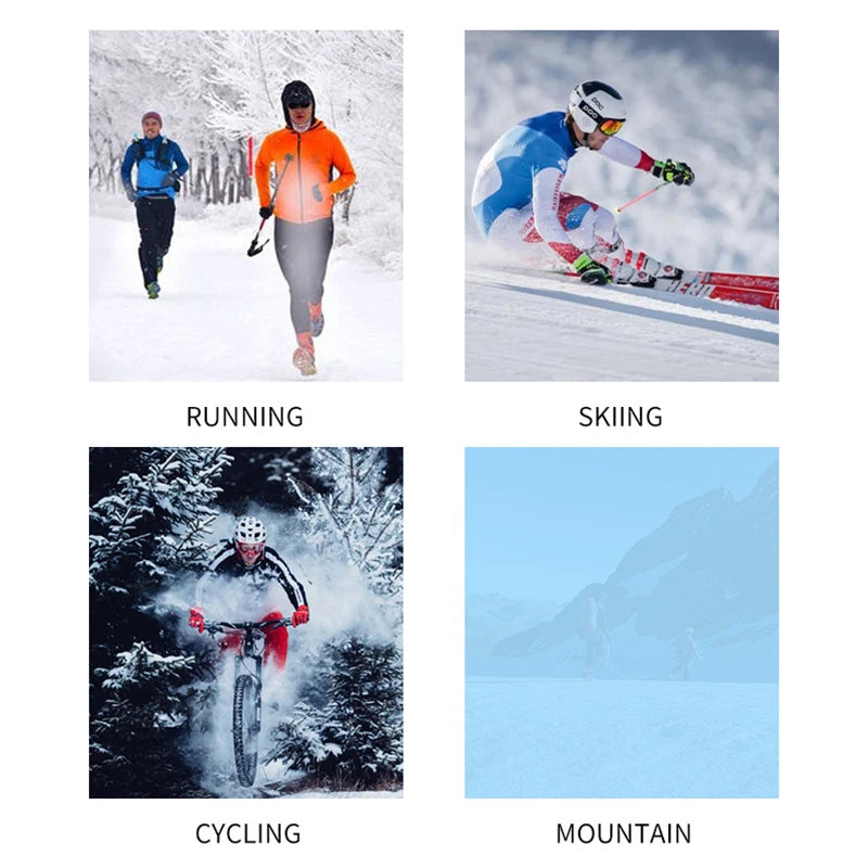 Outdoor Fleece Sports Hat Fishing Cycling Hunting Military Tactical Balaclava Men Women Warm Windproof Winter Camping Hiking Cap