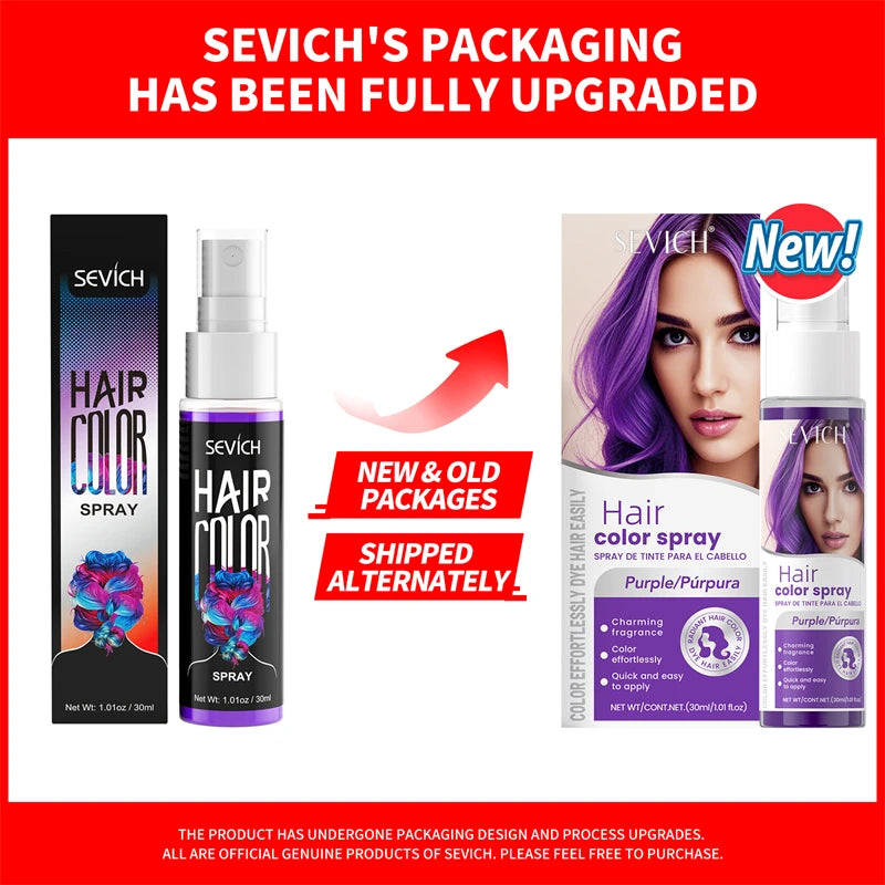 Hair Color Spray Hairs Dyed Hair Colour Styling Product Long Lasting Dye for Hair Beards Coloring Temporary Hair Colour Cream