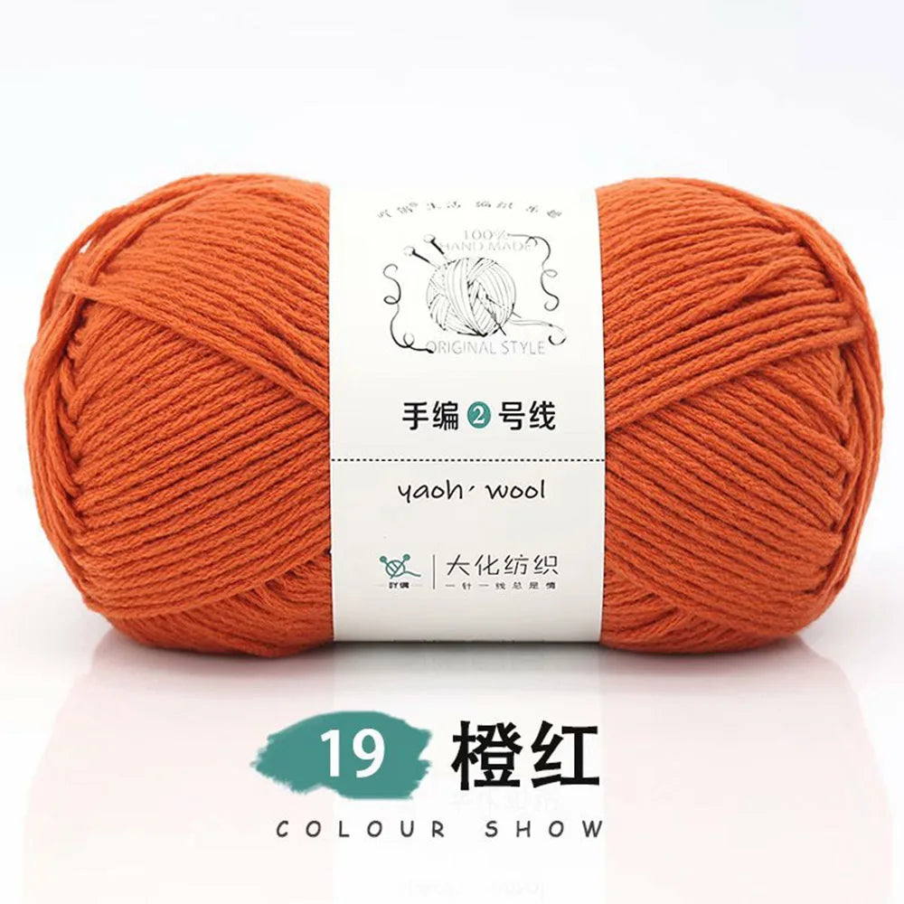 Pelote de laine soie et coton — Tricot, Crochet, Écharpe, Pull (100g)