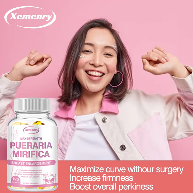 Supplement for Women - Contains Pueraria Mirifica - Boost Self-confidence, Prevent Sagging, and Balance Hormones