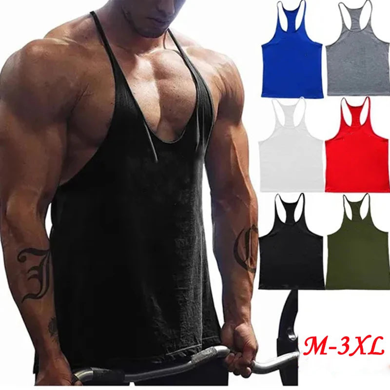 Débardeur Fitness Homme – Dos Y Muscle Fit Léger Sport Été