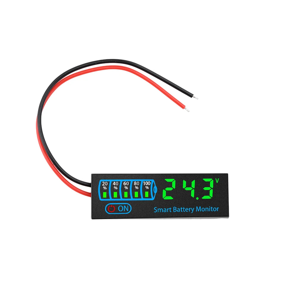 Indicateur de Charge Batterie LED DC 7-55V