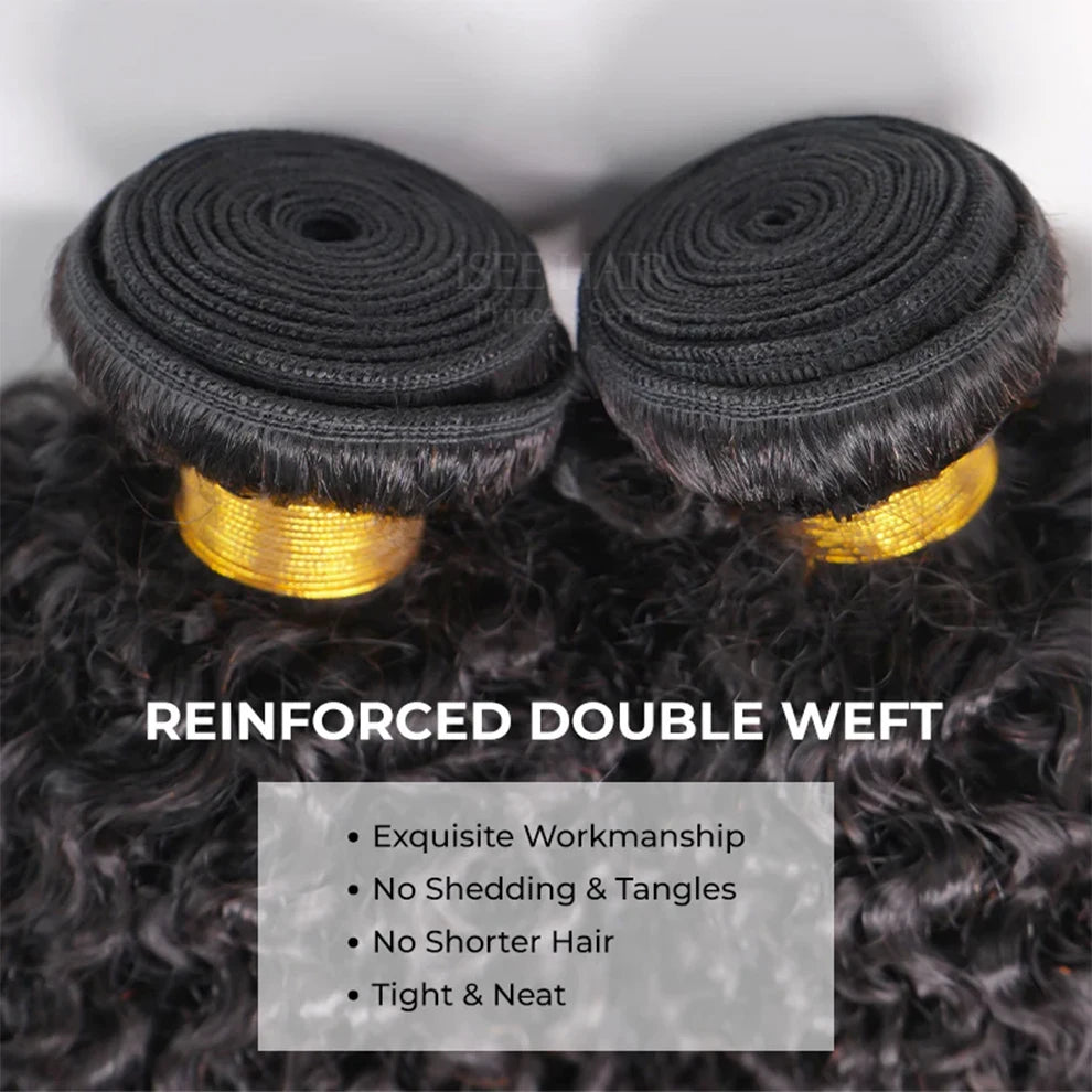 16A Indian Kinky Curly Hair Bundles 1/2/3 Bundles Deal Raw Unprocessed Human Hair Weave Tissage Cheveux Humain Hair Extensions