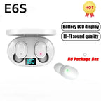 E6S Wireless Bluetooth Earphones TWS Bluetooth Headset Wireless