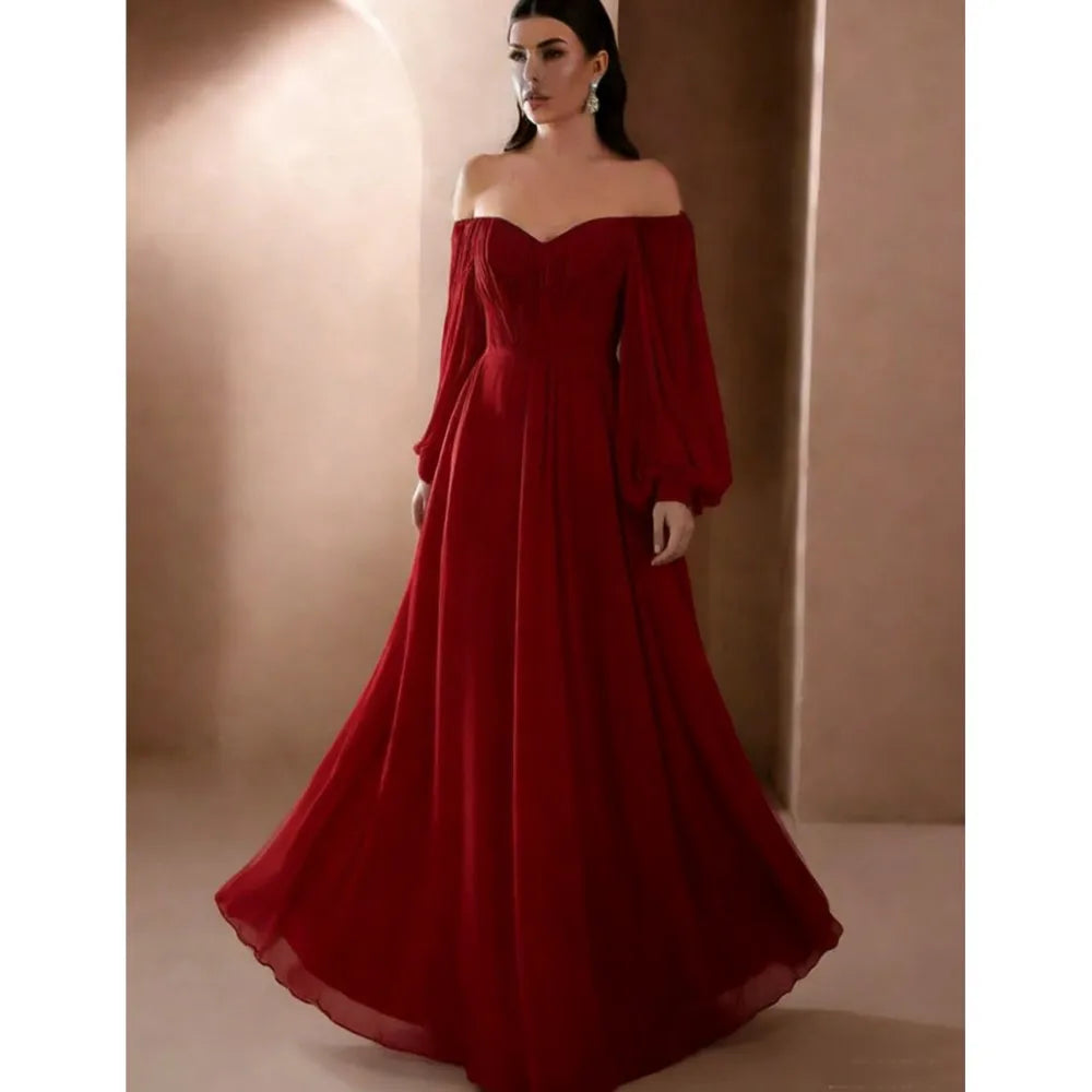 Robe femme A-line mi-longue – Coupe ajustée