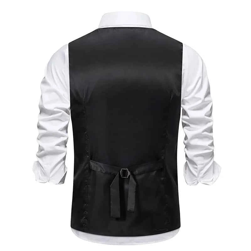 New Arrival Dress Vests For Men Slim Fit Mens Suit Vest Male Waistcoat Gilet Homme Casual Sleeveless Formal Business Jacket