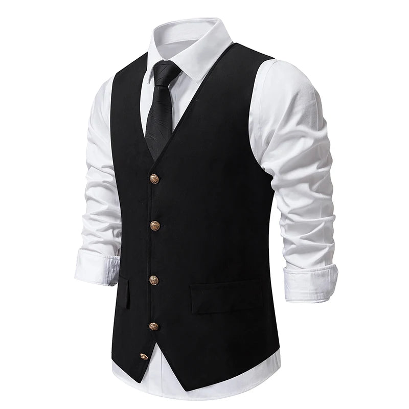 Gilet de costume homme – Coupe ajustée