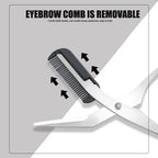 Ciseaux à sourcils avec peigne – Plusieurs modèles