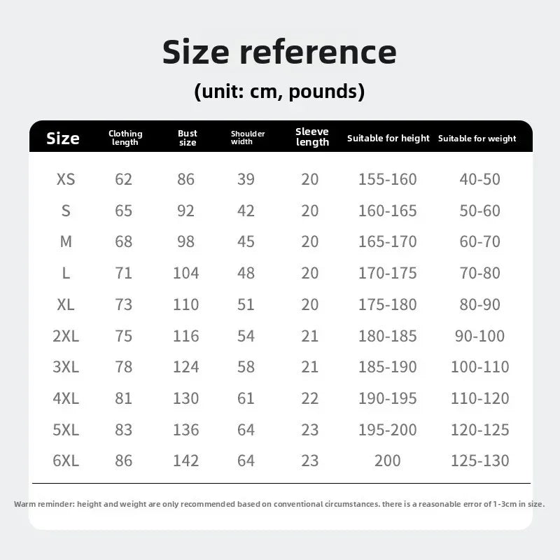 100% cotton Solid Tshirts Mens Short Sleeve Fashion Brand Trend White Black Clothing Tees Woman Customized Products Summer