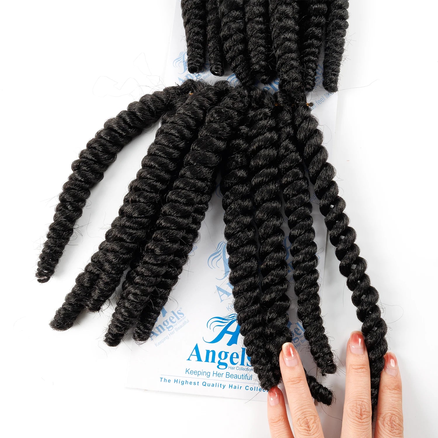 Hot Selling Crochet Hair Curly 8" Havana Curl Synthetic Braids Tangle Free Crochet Braiding Hair Extensions for Woman Ladies