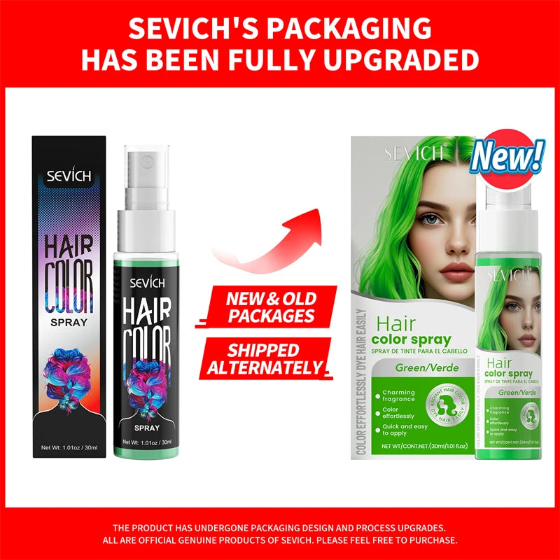 Hair Color Spray Hairs Dyed Hair Colour Styling Product Long Lasting Dye for Hair Beards Coloring Temporary Hair Colour Cream