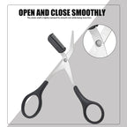 Ciseaux à sourcils avec peigne – Plusieurs modèles