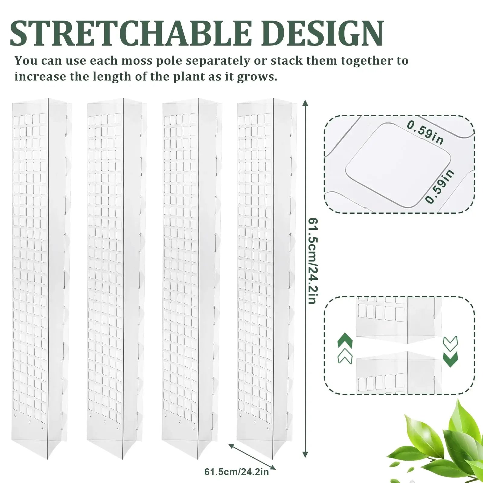 Tuteur Mousse Plante Grimpante Indoor