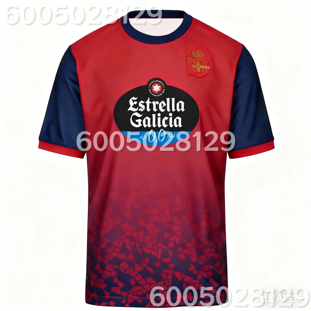 Best-selling Spanish Football Jerseys Fans Casual Comfortable and Breathable Quick-drying T-shirt Men's Family Kids Tees Tops