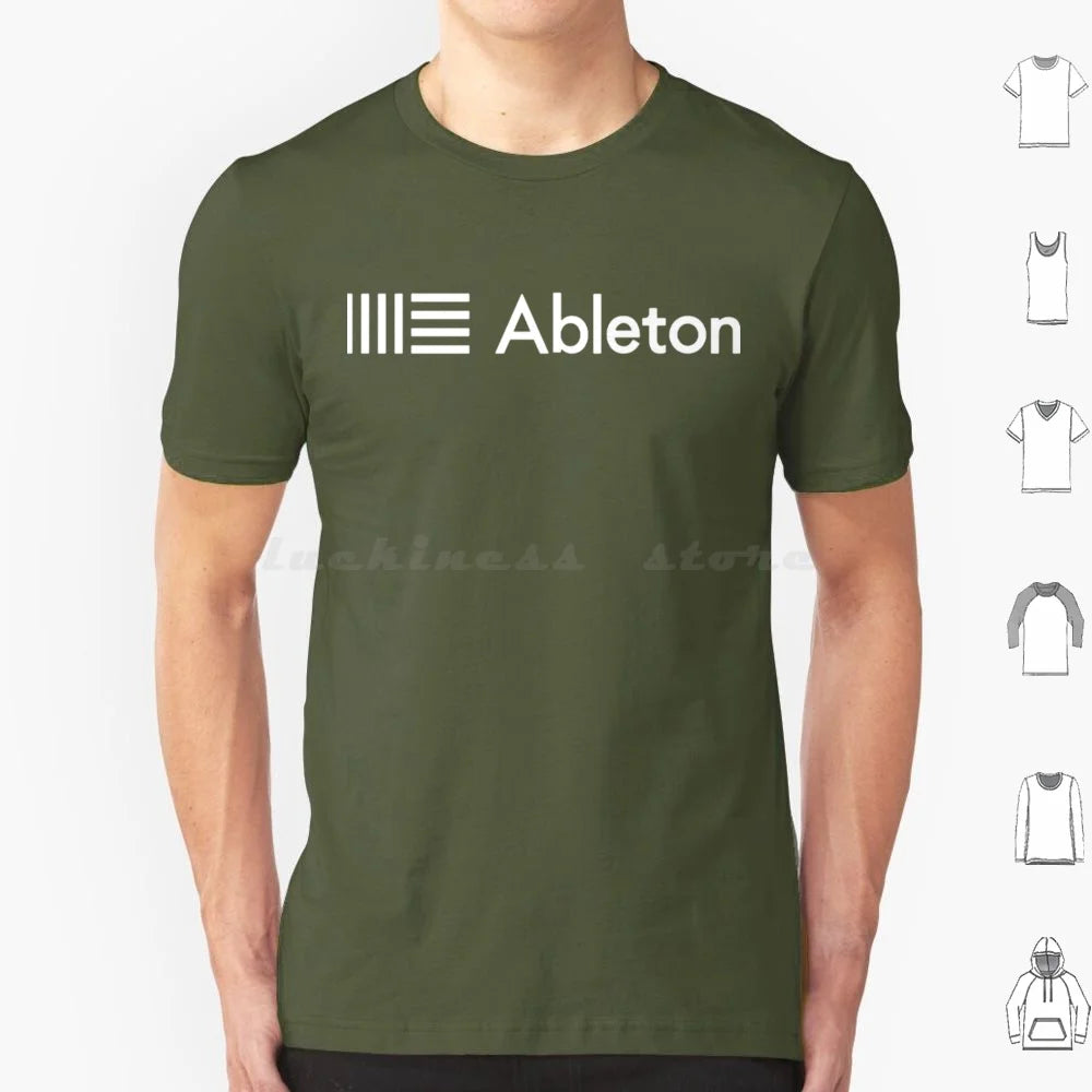 Ableton Live Logo Essential T Shirt Cotton Men Women DIY Print Ableton Live Logo Essential