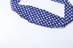 Weird Puss Hottie Polka Dot 2-Piece Set Women Halter Chest Wrapped
