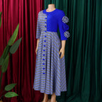 Elegant Dresses for Women 2025 Fall Fashion African 3/4 Sleeve Party