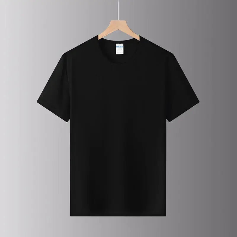 Custom Printed Quick-Drying T-shirts For Men And Women With Logo And Text Short-sleeved T-shirts Original Design Gift Tops 2025