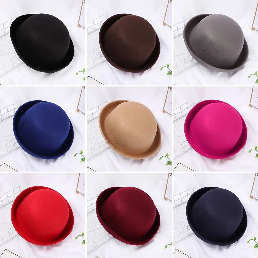 Fashion Vintage Not Deformed Beanie Cap Fedora Beret Floppy Bowler Felt Hat