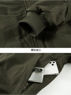 New 2026 Men's Thicken Warm Cotton Jackets Autumn Winter Fleece-lining Loose Casual Hooded Cargo Coats Men Parkas Jackets M-6XL