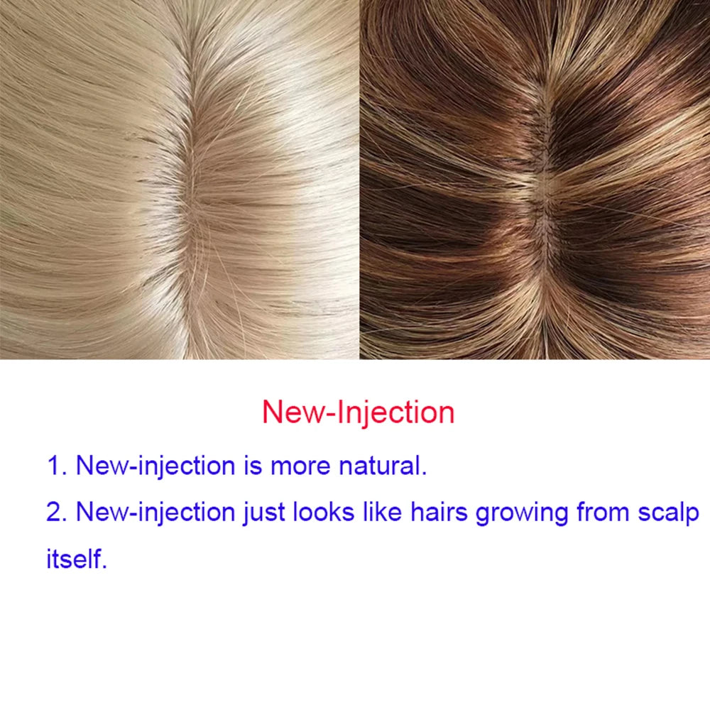 Best Quality European Remy Hair Topper 15x16cm Meddium Brown Straight Silk Base Human Hair Women Toupee 12-20inch