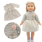 Baby Born Doll Outfits For 13-18 Inch Newborn Doll Cute Jumpers