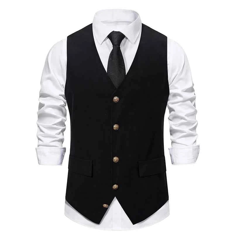 New Arrival Dress Vests For Men Slim Fit Mens Suit Vest Male Waistcoat Gilet Homme Casual Sleeveless Formal Business Jacket