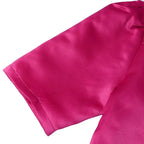 Plus Size Women Stain Dress 2024 Summer Sexy Puff Sleeve Evening Party Dress VONDA Beach Sundres Casual Loose Robe Vestidos