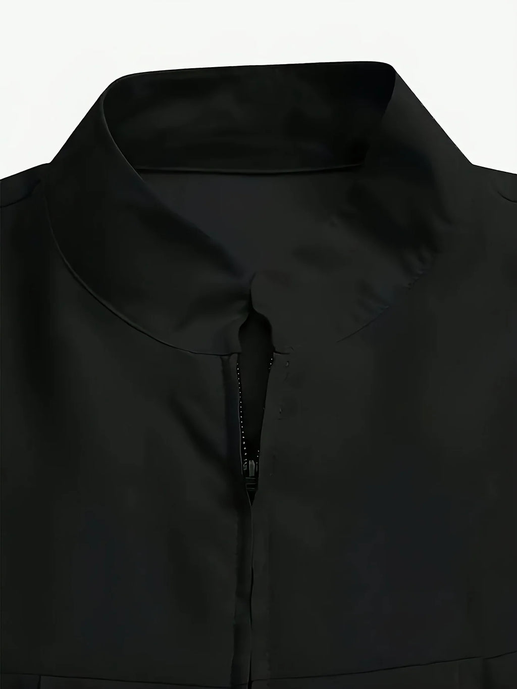 Robe noire femme mi-longue – Coupe ample en chiffon
