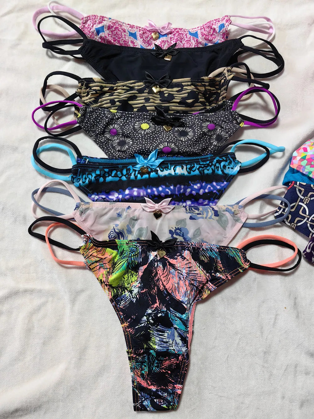 New Solid Nylon Direct Selling Girls Panties students fashion Briefs Young Girl Underwear Leopard  6pc/lot lovely