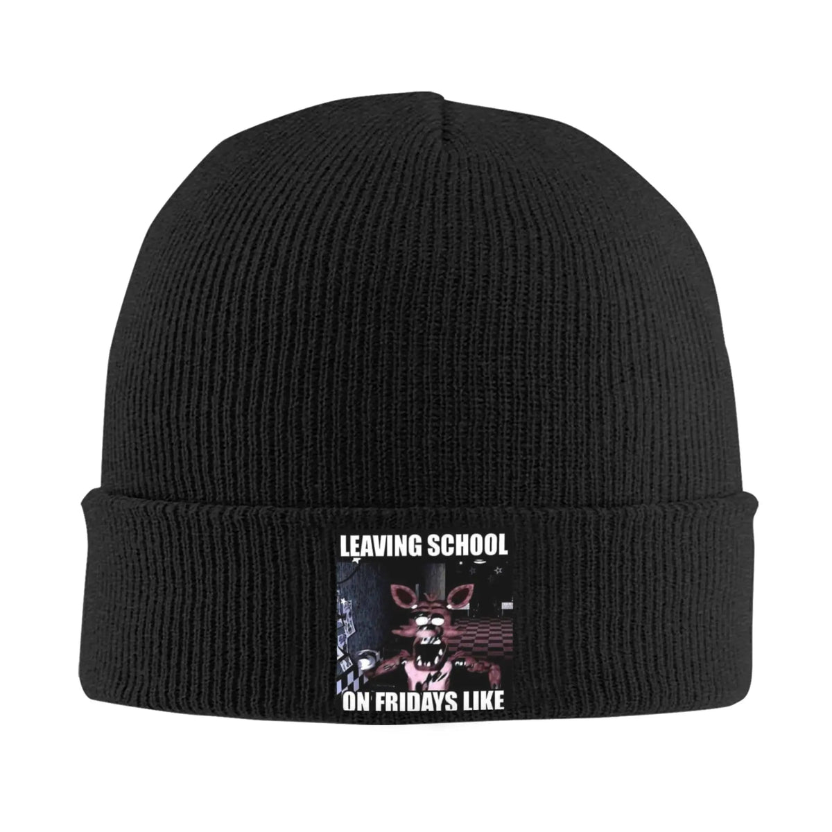 FNAF At Freddys Knit Hat Beanies Winter Hats Warm Unisex  Fashion  Caps Men Women Gifts,