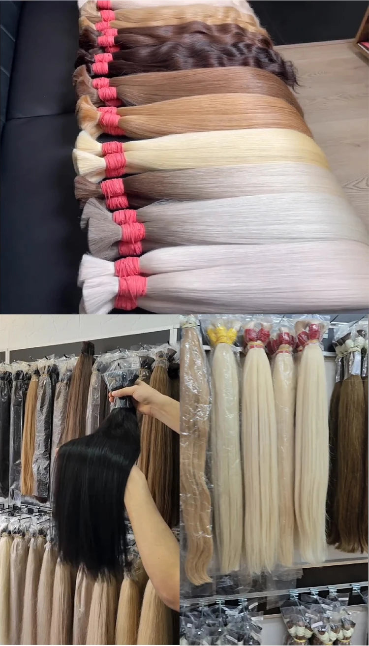 Perruque Cheveux Indiens Humain 100% Bulk Deep Loose Wave Curly Bundles Human Hair Bulk For Braiding Hair Human Hair Extensions