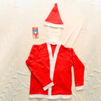 Funny Party Adults Belt Beard Velvet Christmas Clothes Santa Claus Costume Cosplay Suits Hat