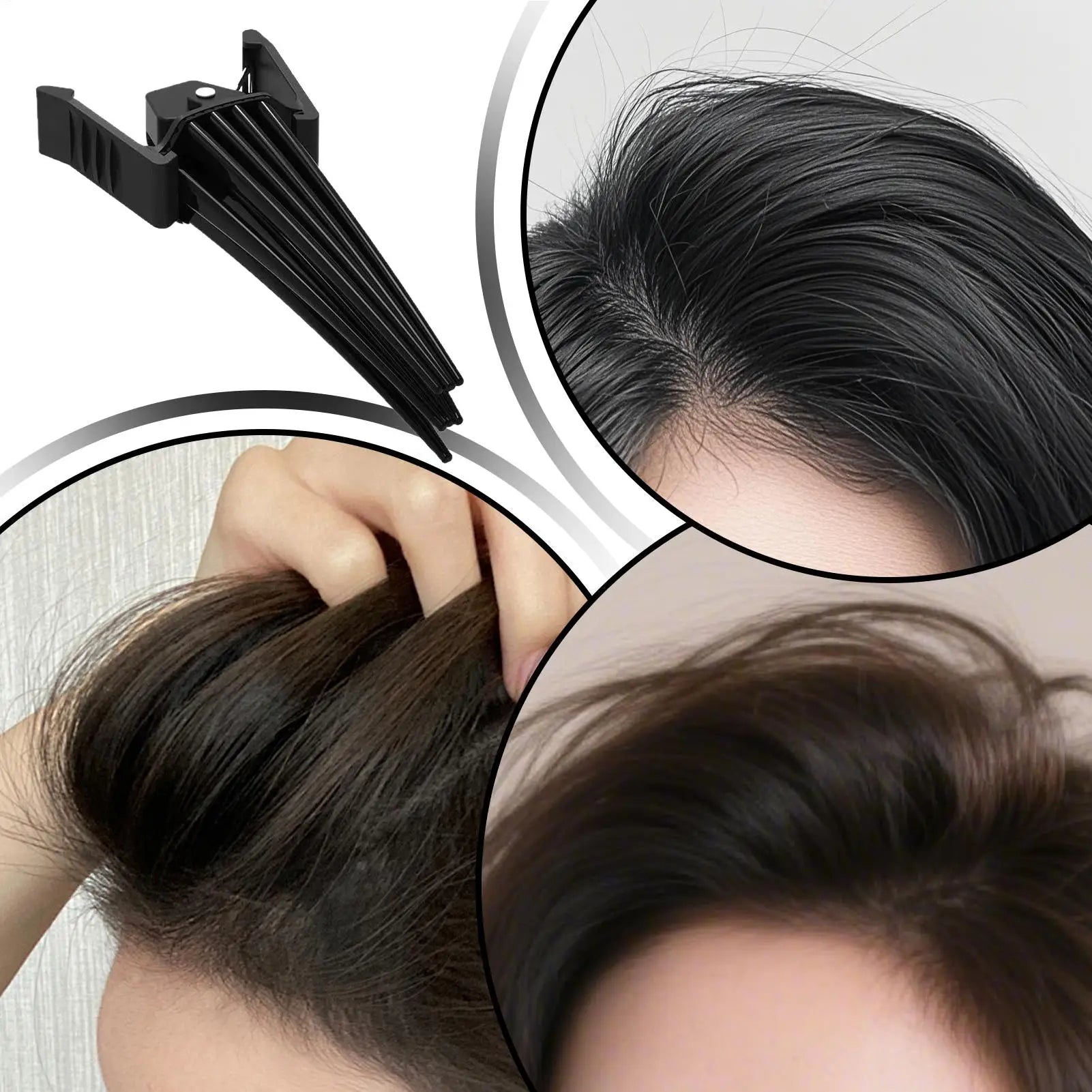 Hair Volume Clip Seamless High-Top Hair Root Volumizing Bangs Natural Instant Styling Tools for Long and Short Hair