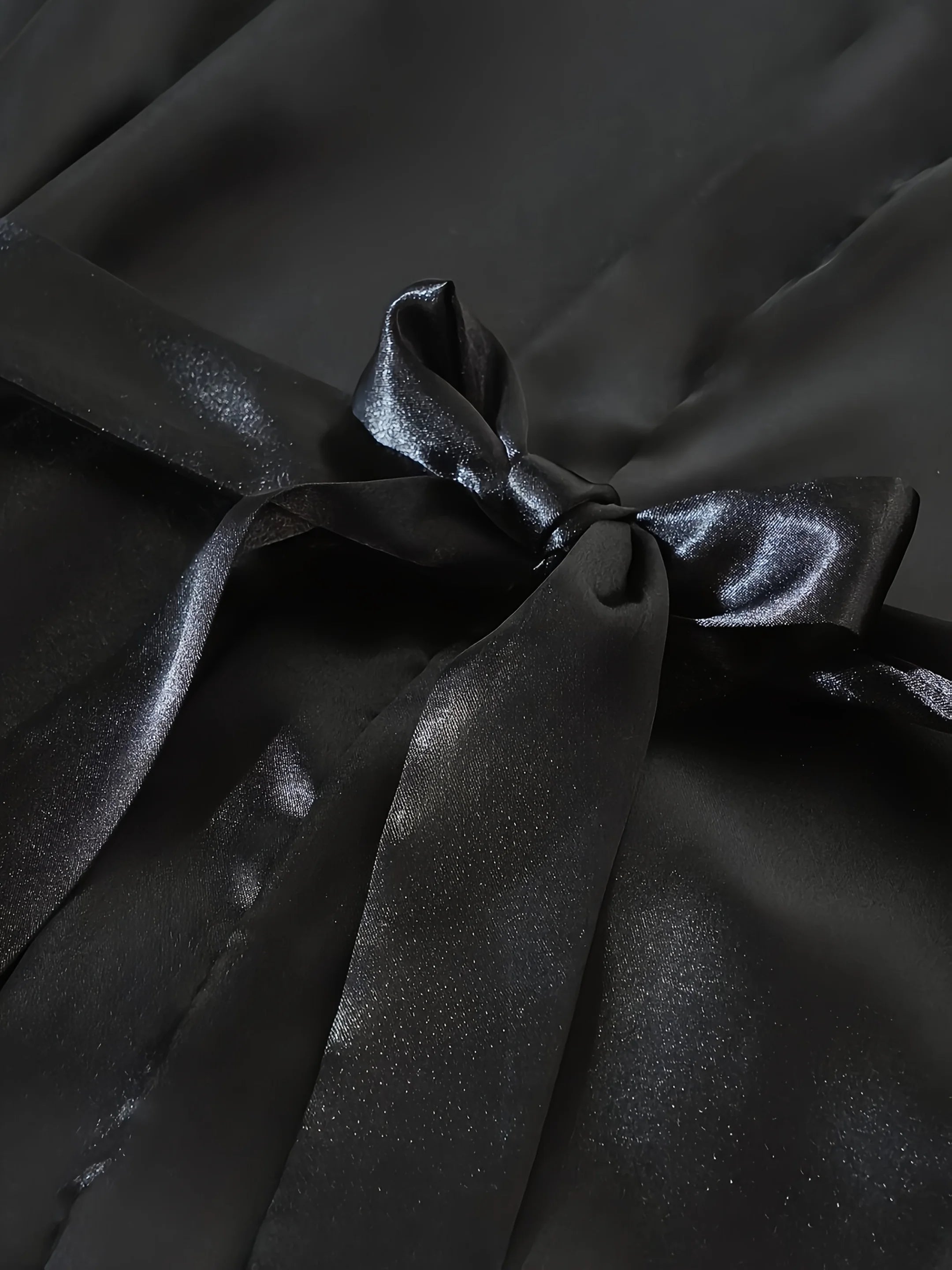 Ensemble Pyjama Satin 4 Pièces avec Robe